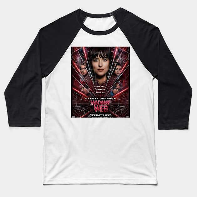 madame web, 2024 Baseball T-Shirt by Axto7